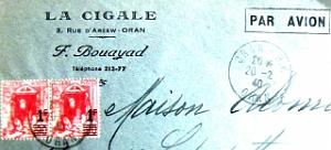 Oran enveloppes pub 1286